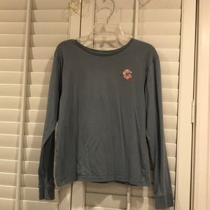 Teal Roxy girls long sleeve shirt